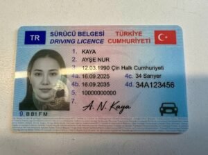 Buy Turkish driving licence without test