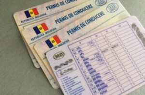 registered Moldovan driving licence