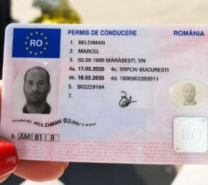 Buy Romanian driving licence without test